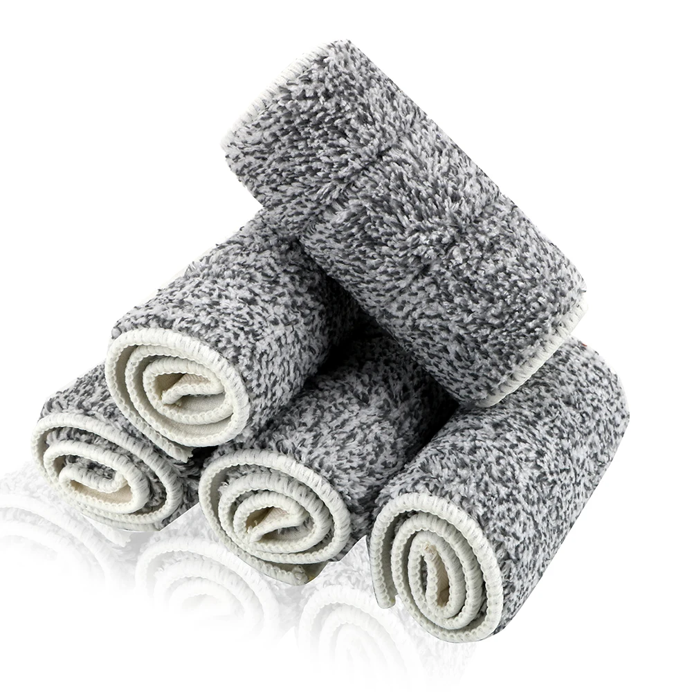 Dust Remove Cloth 4 piece/6 piece Home Cleaning Mop Replacement Pad Replacement Microfiber Pads