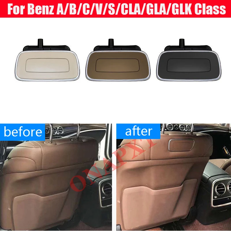 Für Mercedes-Benz A/B/C/E/V/S/CLA/GLC/GLK W213 W222 W205 X253 W176 Auto Hinten Sitz Vorbehalten Buchse Bildschirm Port Monitor-Plug-in - Set 5