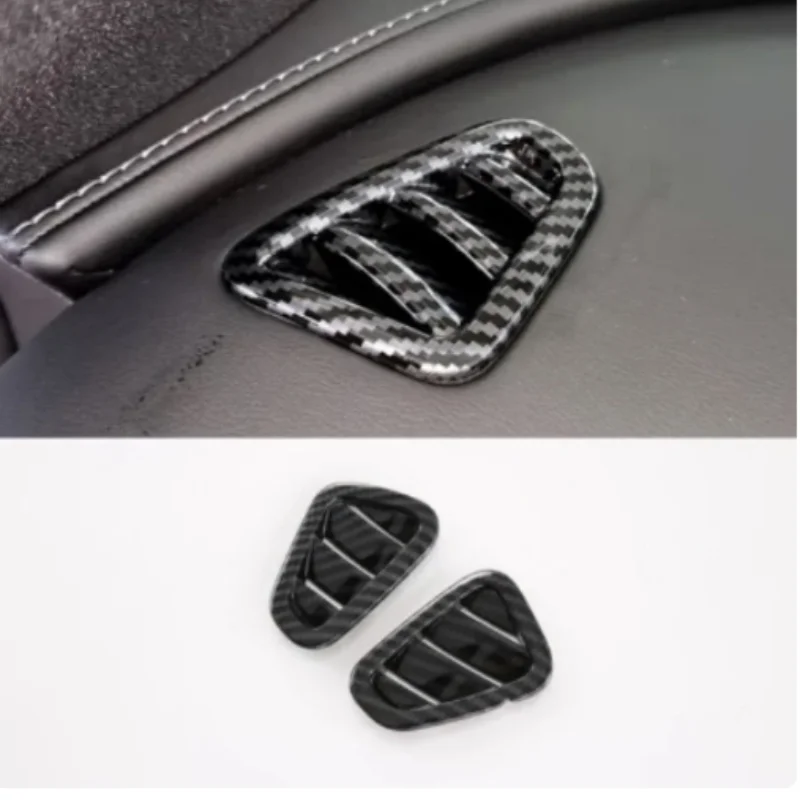 

For Mercedes-Benz A Class Front Console Dash Panel Upper Air Condition A/C Vent Outlet Trim Car Interior Accessories2018-2021