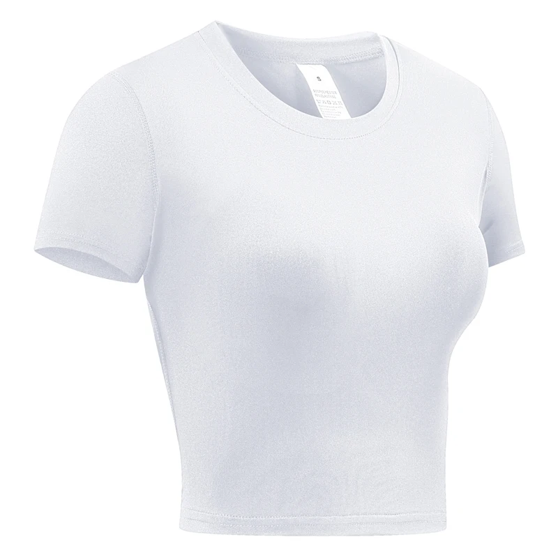 Compression Shirt Short Sleeve Athletic Yoga