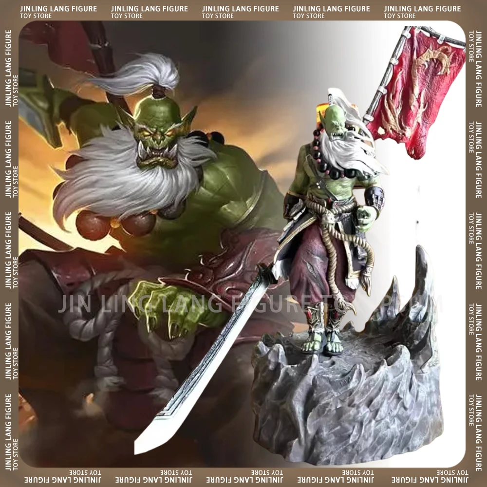 World of Warcraft Blade master Samuro Figures Peripheral Models Ornaments pvc Model Statue Doll Collection Decoration Toys Gifts