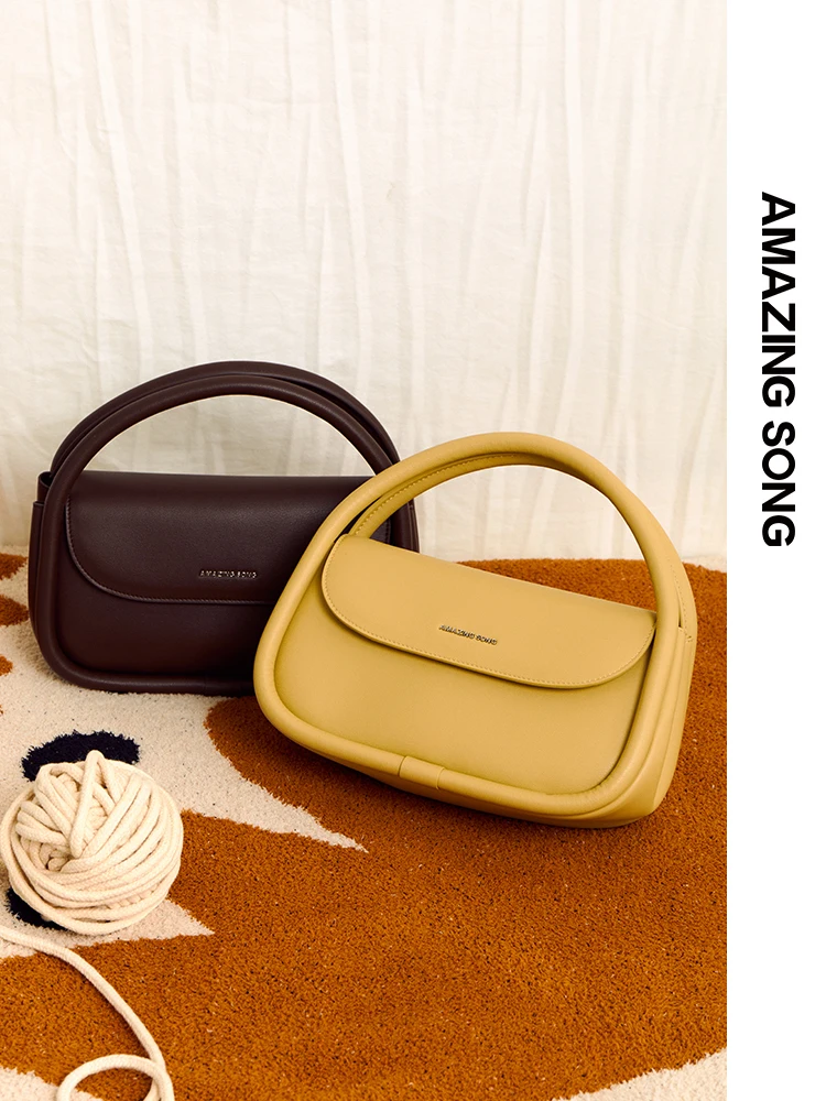 Amazing Song Soft Bag Large Size Female Handbag Simple Chic Design Single Shoulder Bag