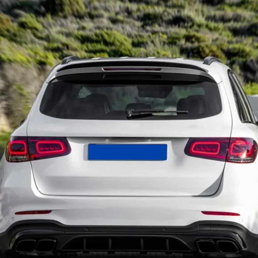 X253 W253 Car Tail Wing Rear Roof Trunk Spoiler For Mercedes Benz GLC Class GLC43 GLC63 GLC200 GLC260 GLC300 AMG 2016-2022 Trim