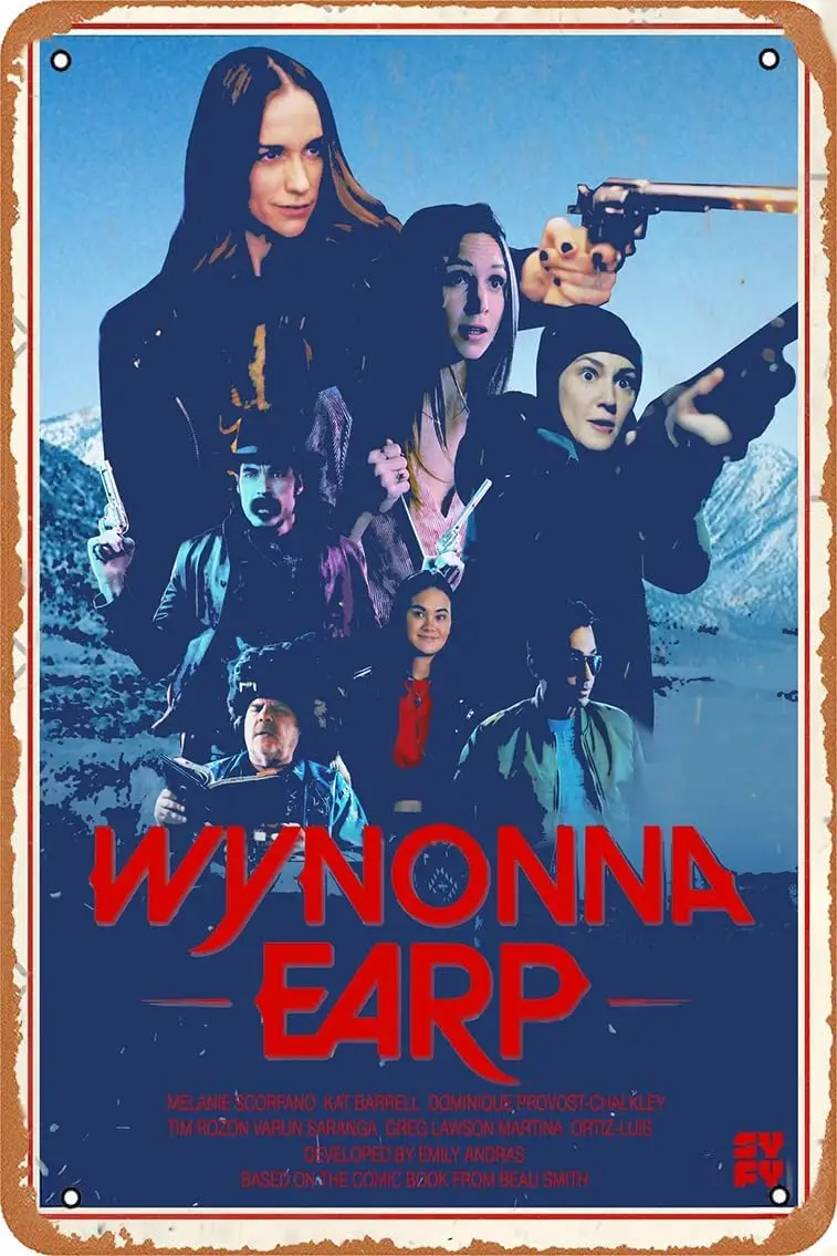 Metal Sign - Wynonna Earp Season 4 Movie Tin Poster 12 X 8 Inches