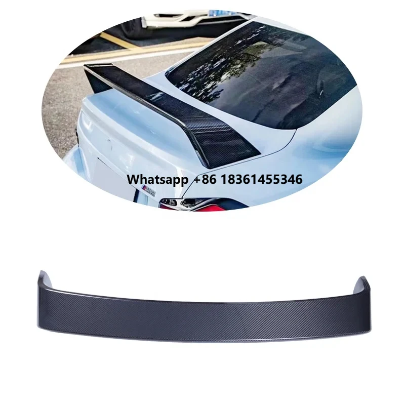 

For M2 G87 2023-IN Best Quality M2 G87 Trunk Spoiler MP Style Dry Carbon Fiber Rear Spoiler Tail