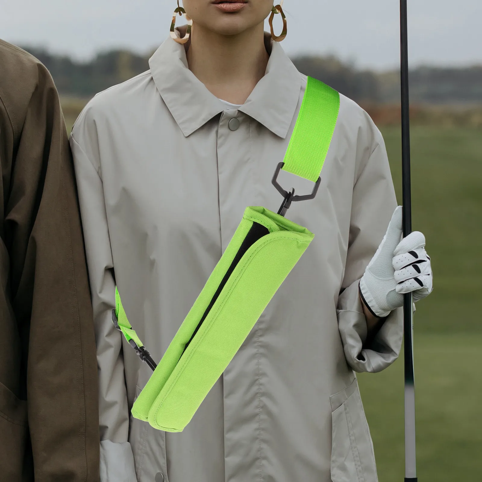 

Водонепроницаемая сумка для гольф-клюшек, портативная, легкая, складная, с регулируемым ремнем для путешествий, тренировок на поле для гольфа