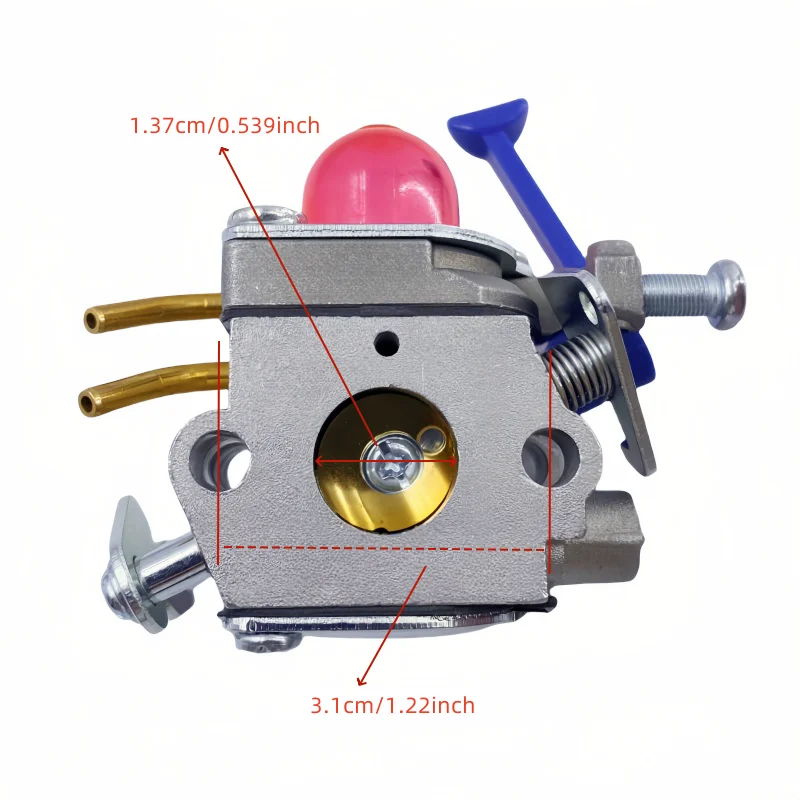 Kit de afinação de carburador para Husqvarna 128L 128LDX 128R 128RJ 125R 125RJ 128C 128CD Trimmer Edger 545081848 C1Q-W40A Carb