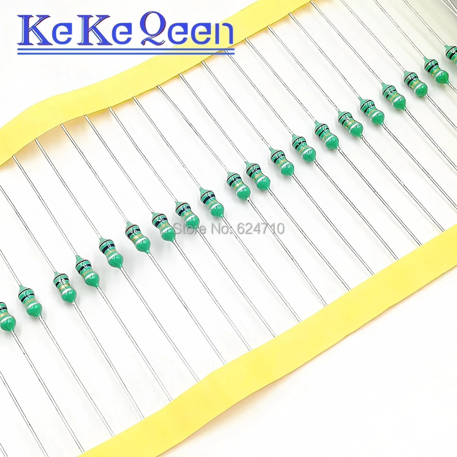 20 PCS 0307 1/4 w anello di Colore Induttore induttanza 22UH 27UH 33UH 39UH 47UH 56UH 68UH 82UH 100UH 120UH 150UH 180UH 200UH 220UH ..
