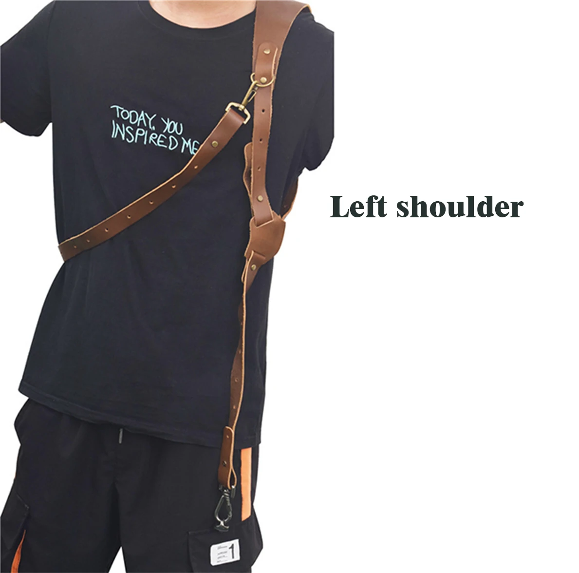 Travel camera strap,genuine leather shoulder strap,multifunctional DSLR/SLR strap accessories, single/double shoulder adjustable