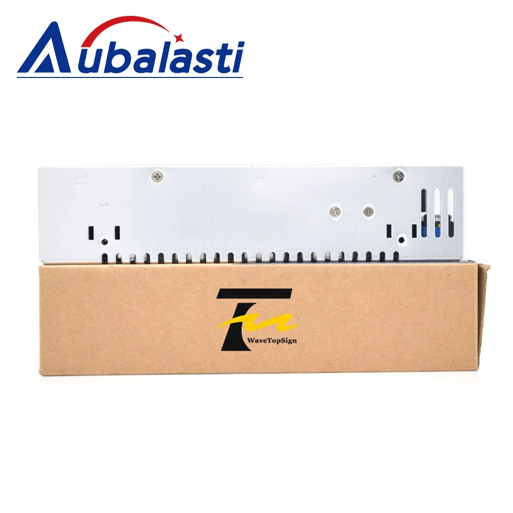 Aubalasti Meanwell Switch Fuente de alimentación AC220 a 0-24V 400W Regulado CC Ajustable 12V 36V 48V 60V 110V 220V
