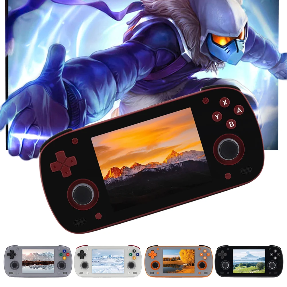 Retroid Pocket MINI Retro Handheld Game Console WIFI6 BT 5.1 3.7inch IPS OLED Video Game Player Handheld Gaming Console