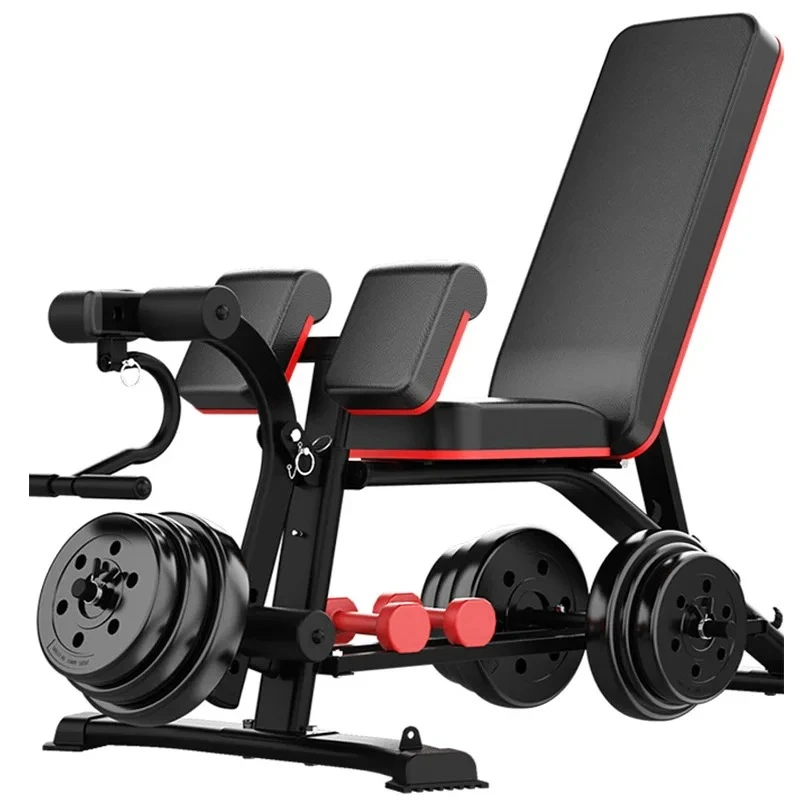 New Upgraded Multi-function Weightlifting Bench, Home Abdominal Waist Fitness Bench, Dumbbell Training Auxiliary Stool