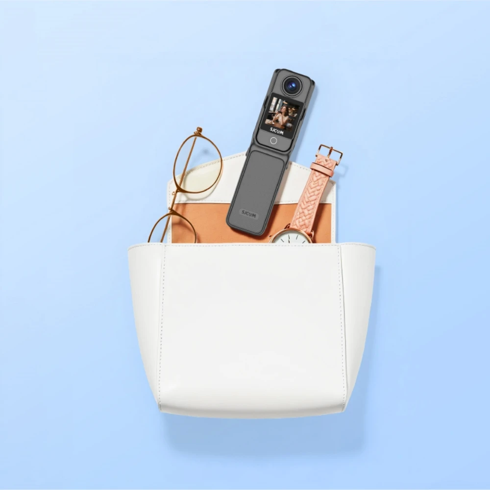 

C400 4K 30fps Dual Screen Action Camera with 90 Degree Flip Touch Screen 6 Axis Gyro Stabilization Long Battery Life