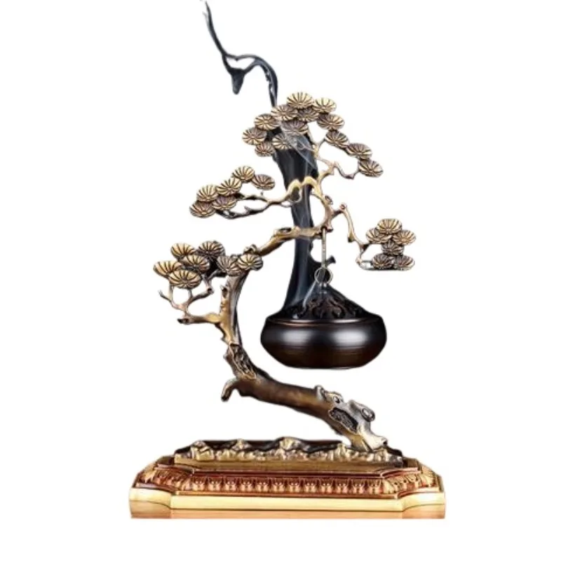 

Pure copper incense burner household indoor zen large music ornament
