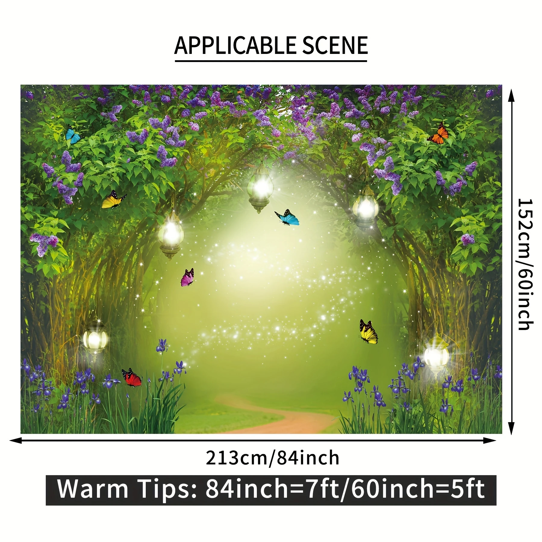 Spring Enchanted Forest Photography Background, Fairy Garden Enchanted Forest Background, Dreamland Wonderland Party Decoration,