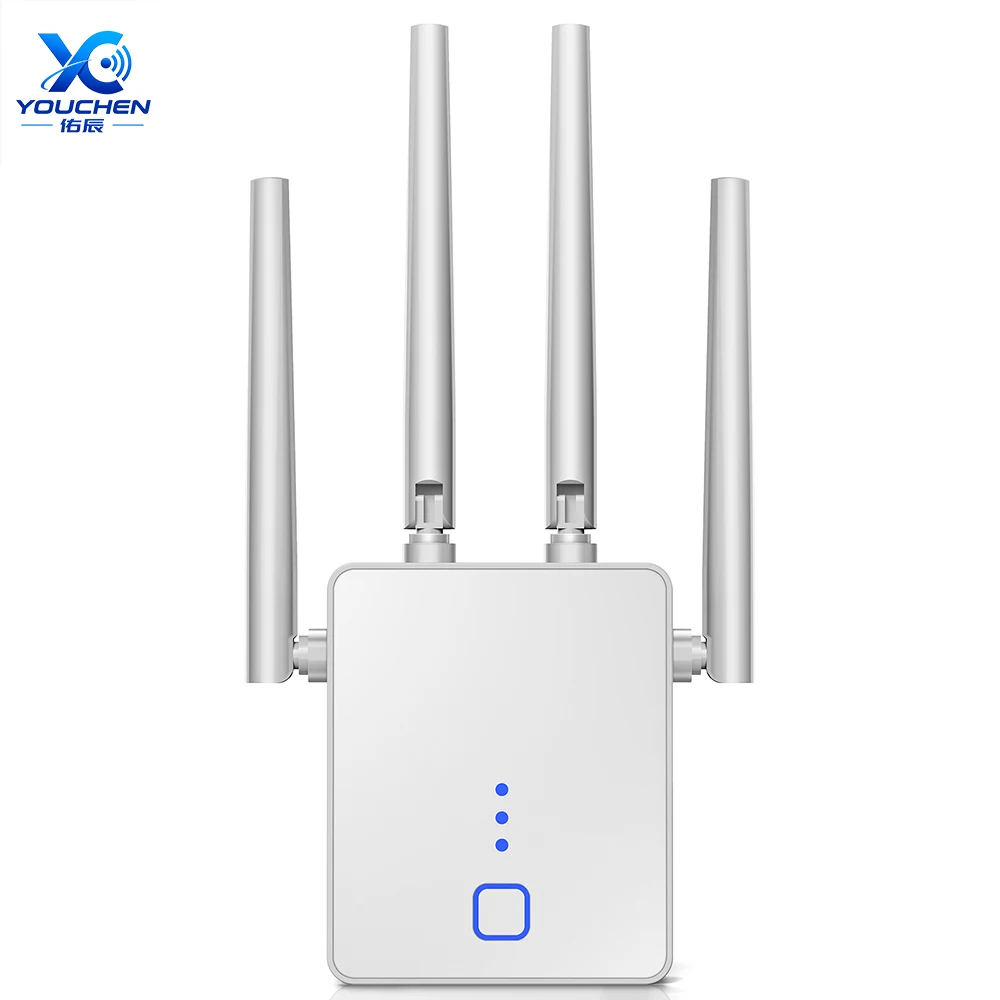 1200Mbps Dual Band WiFi Extender Booster with GSM/IP/POE Support WPS Easy Setup Strong Range, WiFi Repeater Wireless