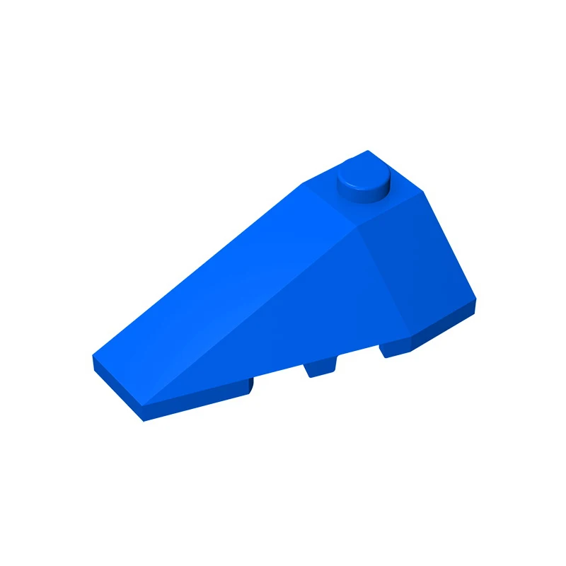 MOC PARTS GDS-755 LEFT ROOF TILE 2X4 W/ANGLE compatible with lego 43710 children's toys Assembles Building Blocks