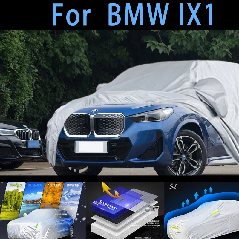 

For BMW lx1 series Outdoor Protection Full Car Covers Snow Cover Sunshade Waterproof Dustproof Exterior Car cover protection