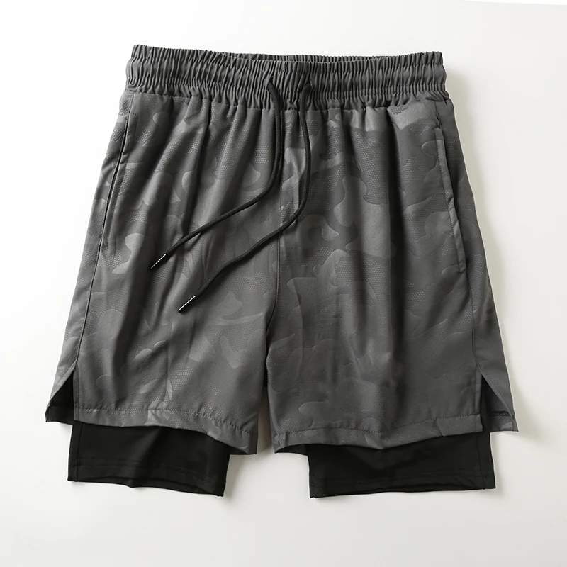 

Мужские брюки для бега Professional Fitn ort с эластичной резинкой на талии, спортивные летние тонкие свободные брюки, прямые брюки, чистый цвет