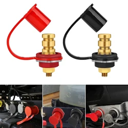 Poste de cargador de baterÃa de 3/8 pulgadas, terminal de baterÃa remota con tapa M10, poste de salto para Auto, camiÃģn, barco, ATV