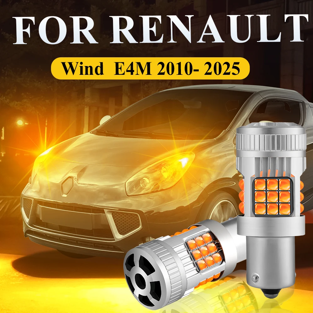 

LED Turn Signal Light For Renault Wind E4M 2010-2025 2011 2012 2013 2014 2015 2016 2017 2018 2019 2020 LED Blinker Bulbs Lights