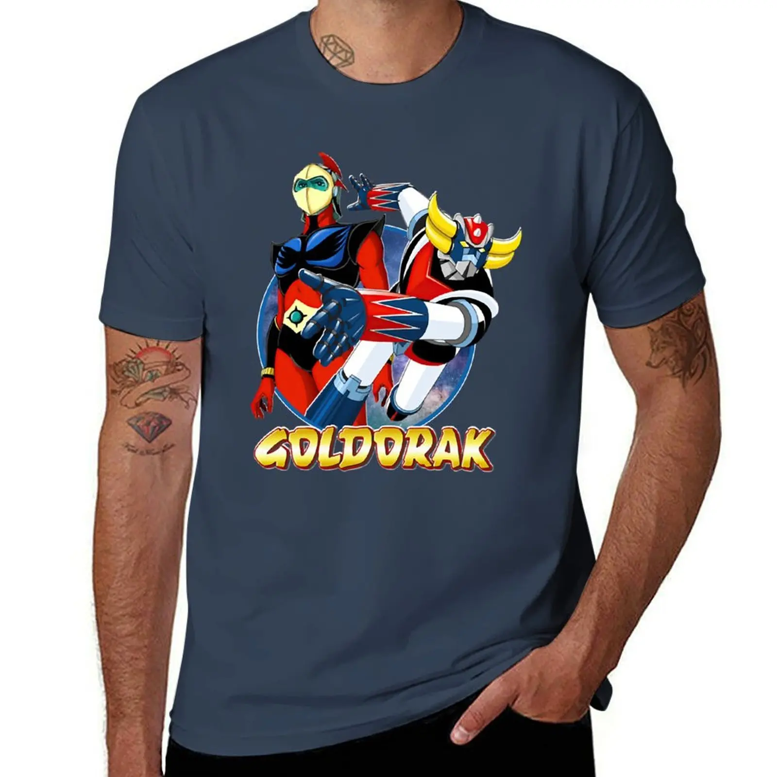 

Goldorak (Grendizer) T-Shirt g man t shirts for men t shirt men 100% cotton luxury brand T-Shirt