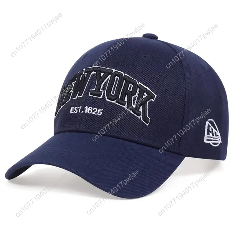 NewYork Letter Borduren Baseball Caps Lente en Herfst Outdoor Verstelbare Casual Hoeden Zonnebrandcrème Hoed