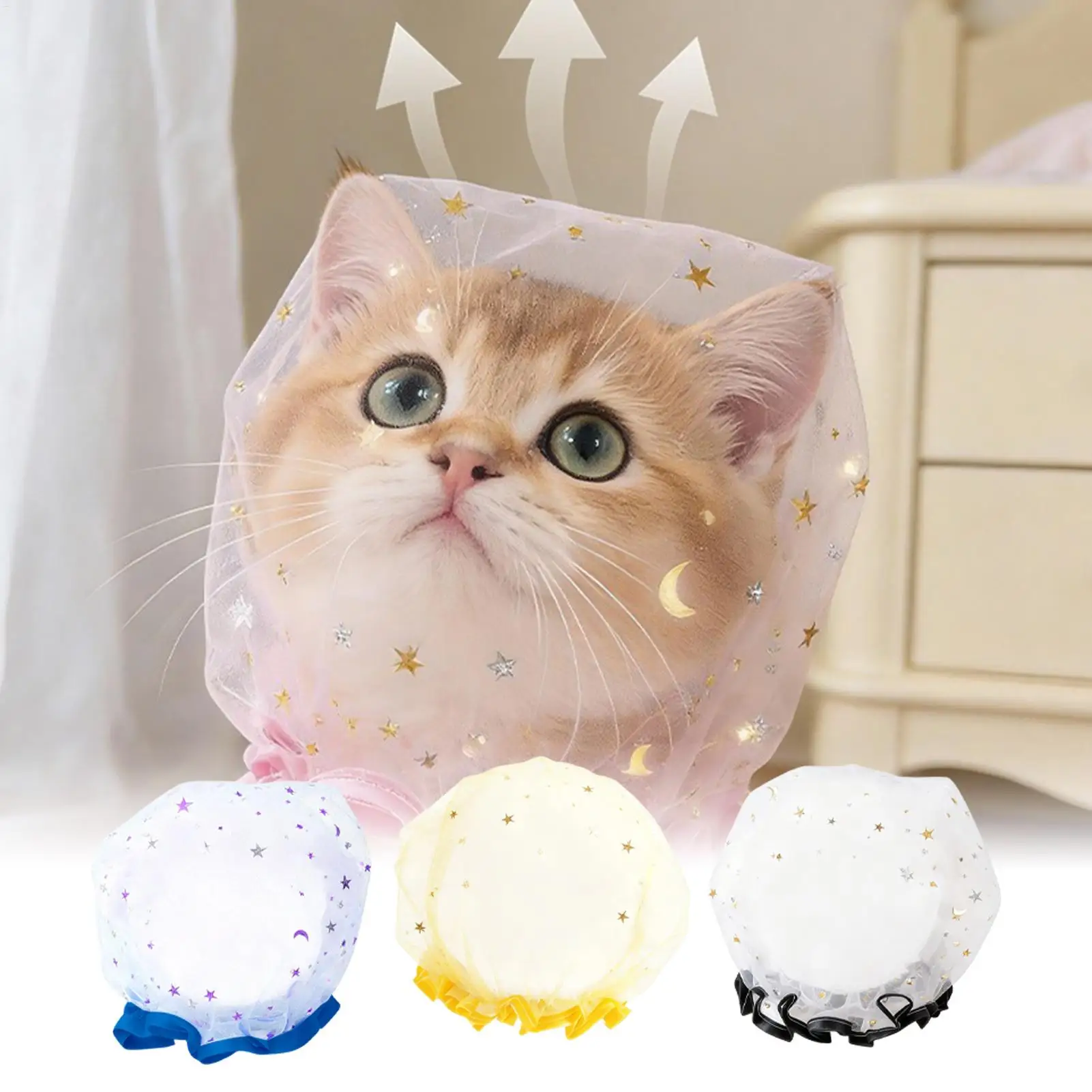Muselière de dressage pour animaux de compagnie, ajustement sécurisé, en maille, anti-chercheur de nourriture, pour chats, chiens, chiots et chatons de taille moyenne