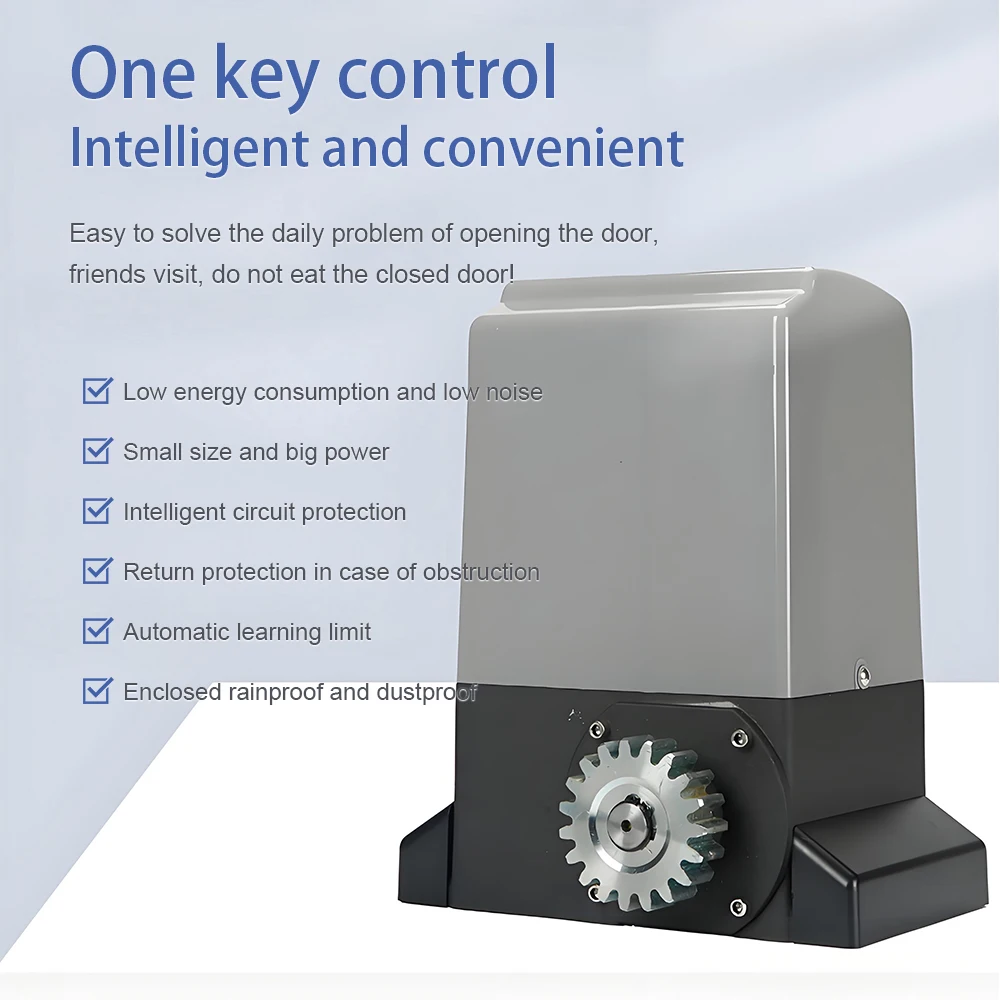 محرك الباب الأوتوماتيكي فتاحة الباب الكهربائي انزلاق الباب المحرك الكهربائي التحكم عن بعد فتحت الباب انزلاق الباب الخطي