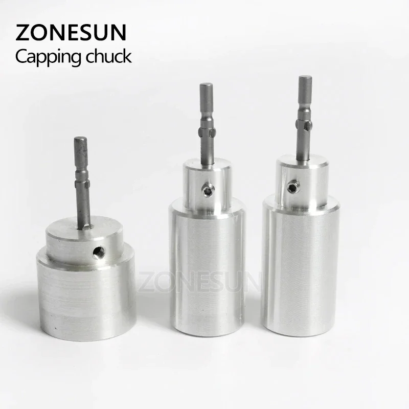 ZONESUN Customized Chuck Glass Small Spray Perfume Shampoo Nail Polish Essential Oil Bottle Perfume Capping Sealer Machine