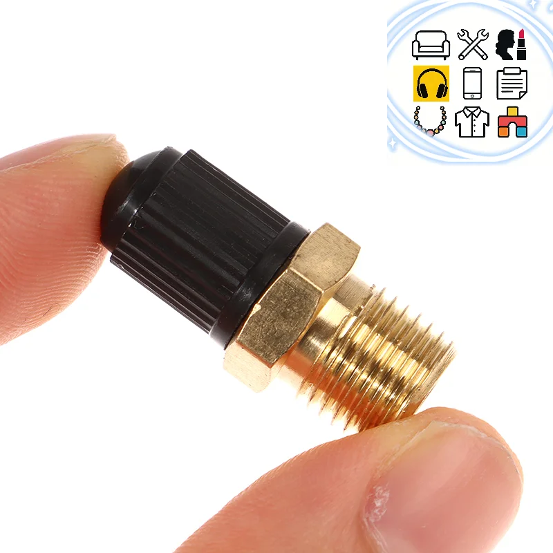

Клапан для заправки бака воздушного компрессора DIY: шестигранный латунный клапан с резьбой M8/M10