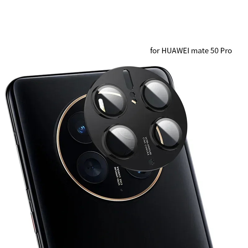 화웨이 메이트 50 프로용 카메라 보호대 유리, 카메라 렌즈 케이스 보호 유리