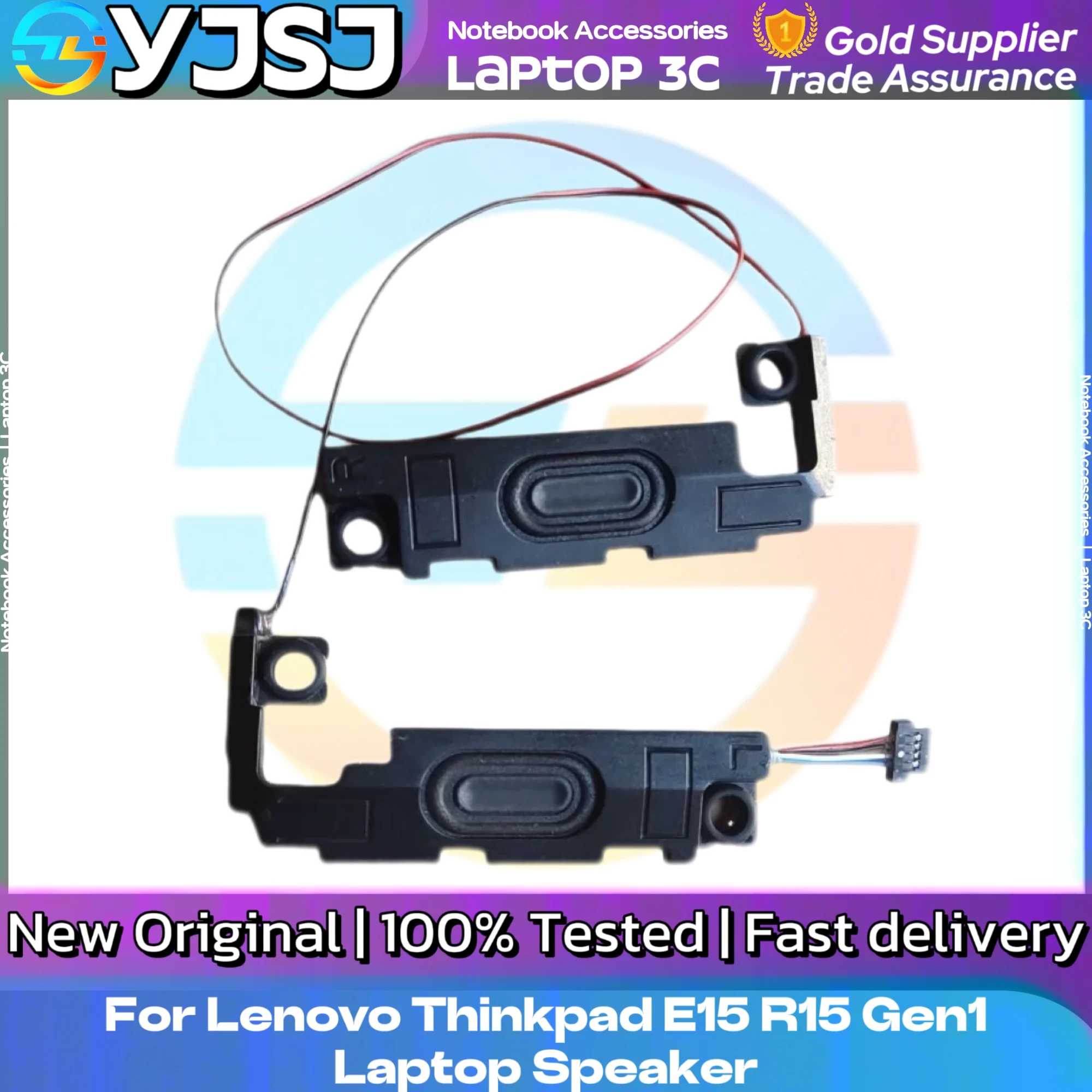 

New GENUINE Original Laptop Speaker For Lenovo Thinkpad E15 R15 Gen1 built-in speaker horn audio 5SB0V10180 5SB0V10185