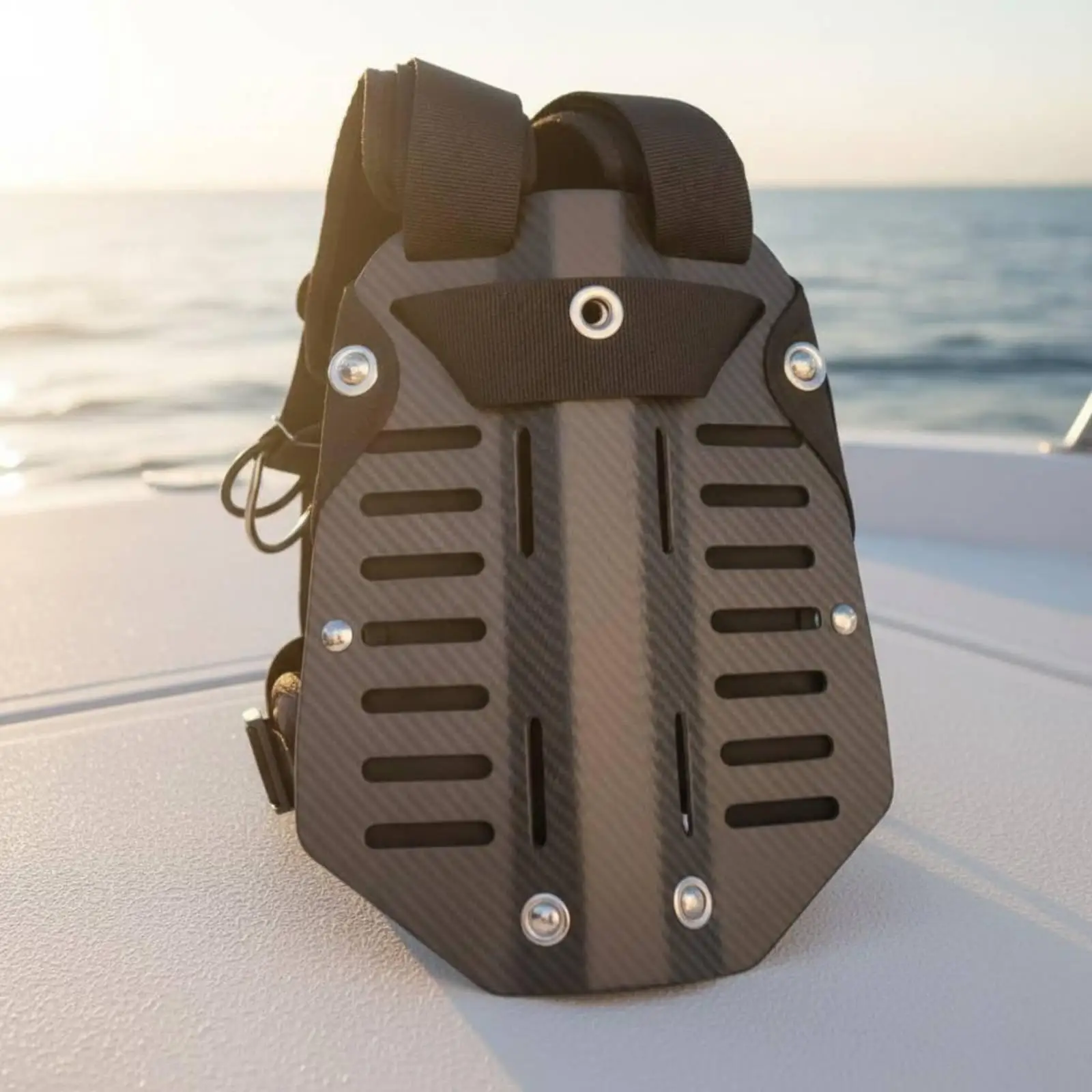 Diving Harness Webbing Durable Soft Strap Scuba Backmount Harness for Scuba Backplate System and Technical Diving