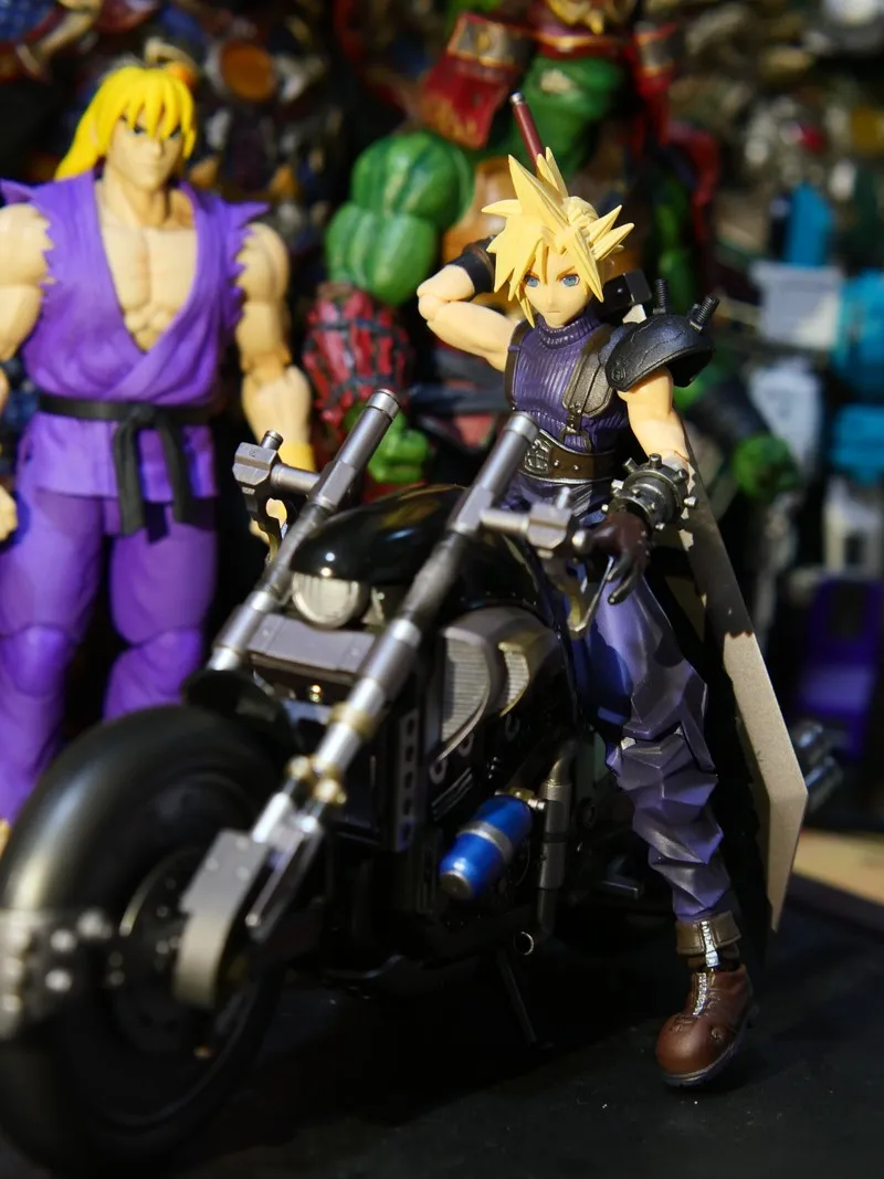 هدية شخصية سبوت أصلية Se Kai (Pa Kai) Bringarts FinalFan tasy Vii Cloud للدراجات النارية