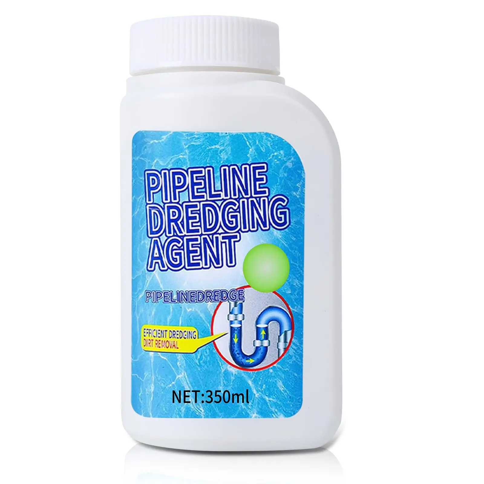 Pipeline Dredging Agent, Drain Clog Remover Agent Powerful Quick Cleaning Drain Toilet Cleaner Tool for Kitchen Sink and Toilet