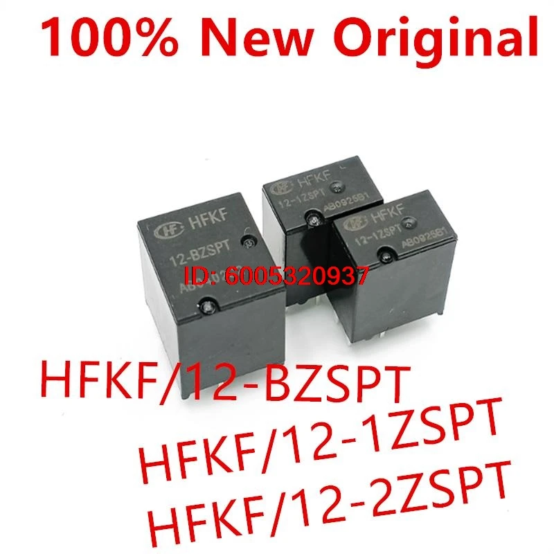 10 штук HFKF/12-BZSPT, HFKF/12-1ZSPT, HFKF/12-2ZSPT, HFKF-T-12-BZSPT, HFKF-T-12-1ZSPT, Новое силовое реле HFKF-T/12-BZSPT