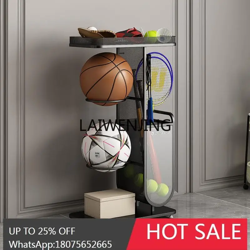 Household Storage Rack Indoor Sports Equipment Ball Rack Sports Racket Storage Frame