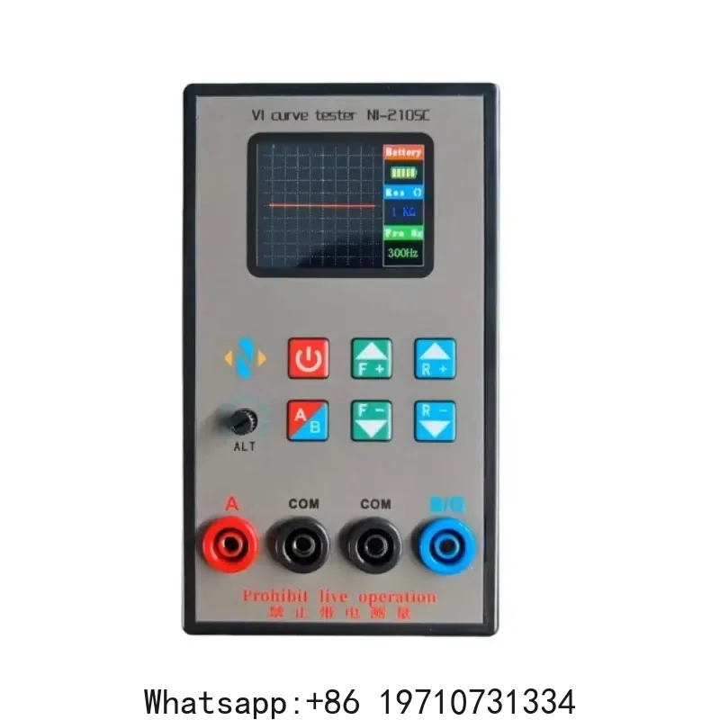 

New Handheld NI-210SC VI Curve Tester Dual Channel Simultaneous Display 2.0 Inch TFT Screen Meter Curve Tester Tools