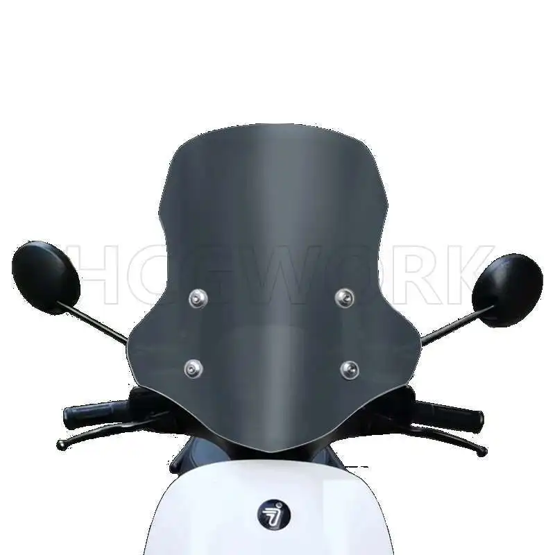 

Electric Scooter Accessories Windshield Hd Transparent Heighten Pc Material for Ninebot