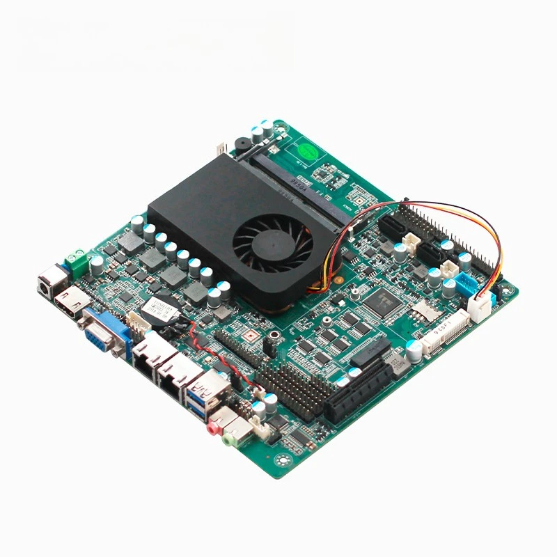 Płyta główna Zunsia Mini ITX 10. generacji 8. generacji Core I7 I5 I3 Celeron 4205U 5205U 2 Lan 6*Com HD2.0 2*DDR4 Płyta główna do kiosków przemysłowych