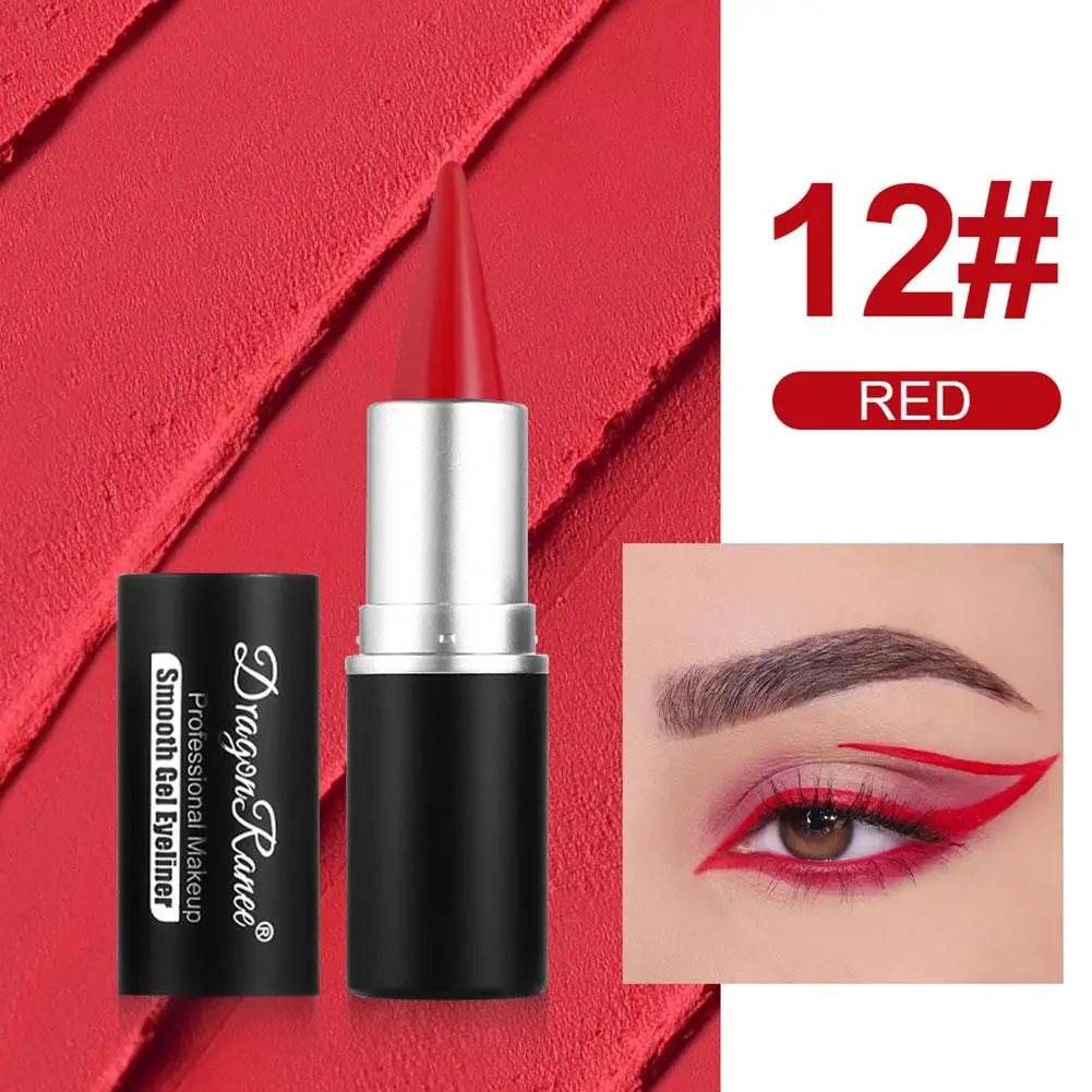 1PC High-end Waterproof Eyeliner Cream Long-lasting Pen Matte Eye Easy Eyeliner To Gel Makeup Drying Liner Quick Cosmetic W N4Q8