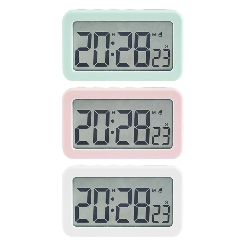 Convenient Digital Alarm Clock Electronic Clock for Students for Bedroom, Home, and Office Use 12/24Hour Conversion M6CE