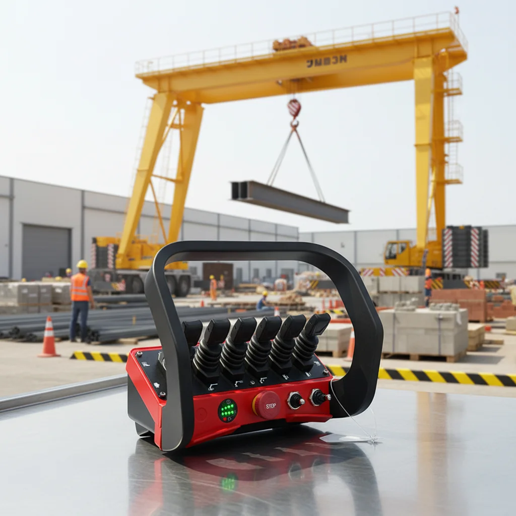 6 Clutch Motors Crane IP68 Waterproof Automatic CE FCC Easy Installation Remote Control Quick Connect 500mAR