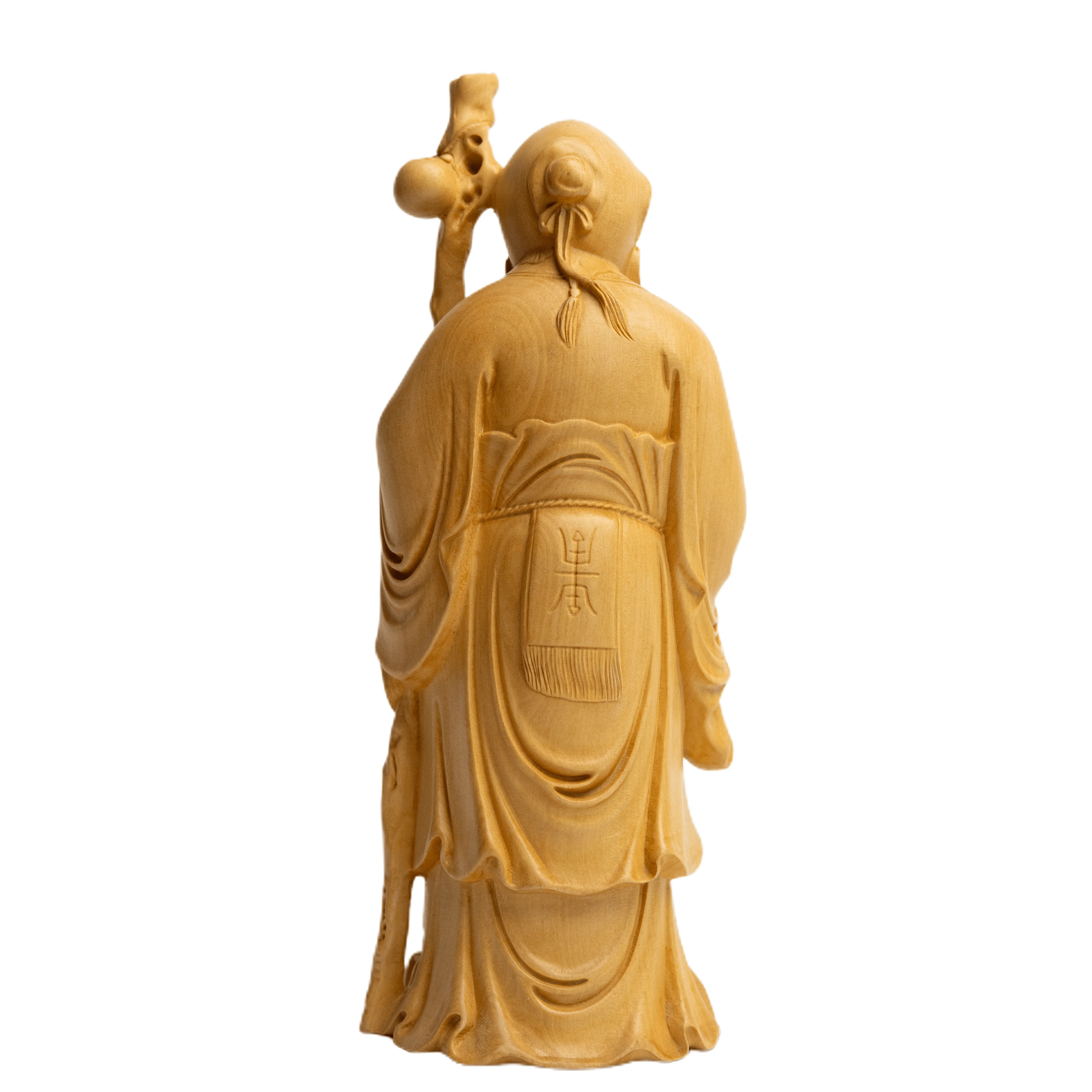 Fu Lu Shou (Three Stars of Fortune, Prosperity, and Longevity) Statue, Lucky Deity Figurine for Home Decoration, Gift for Friend