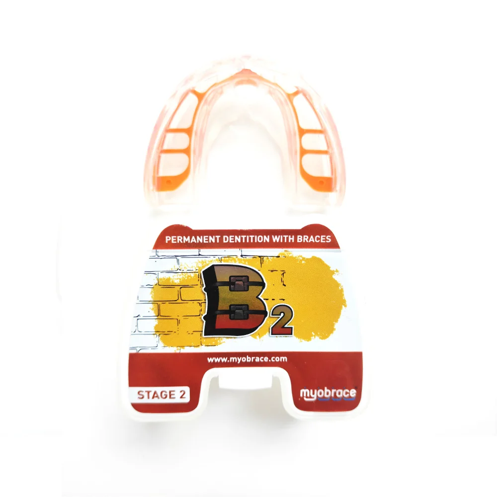 Dental Orthodontic trainer B2 with Dynamicore/Myobrace teeth trainer B2/MRC Orthodontic brace B2 work with bracket