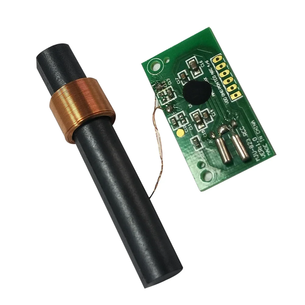 DCF77 Modul Penerima Radio Antminer Modul Radio Jam dengan DCF Antena 1.1-3.3V 77.5 K Hz DCF-1060N-03A JJY-1060N-MASC