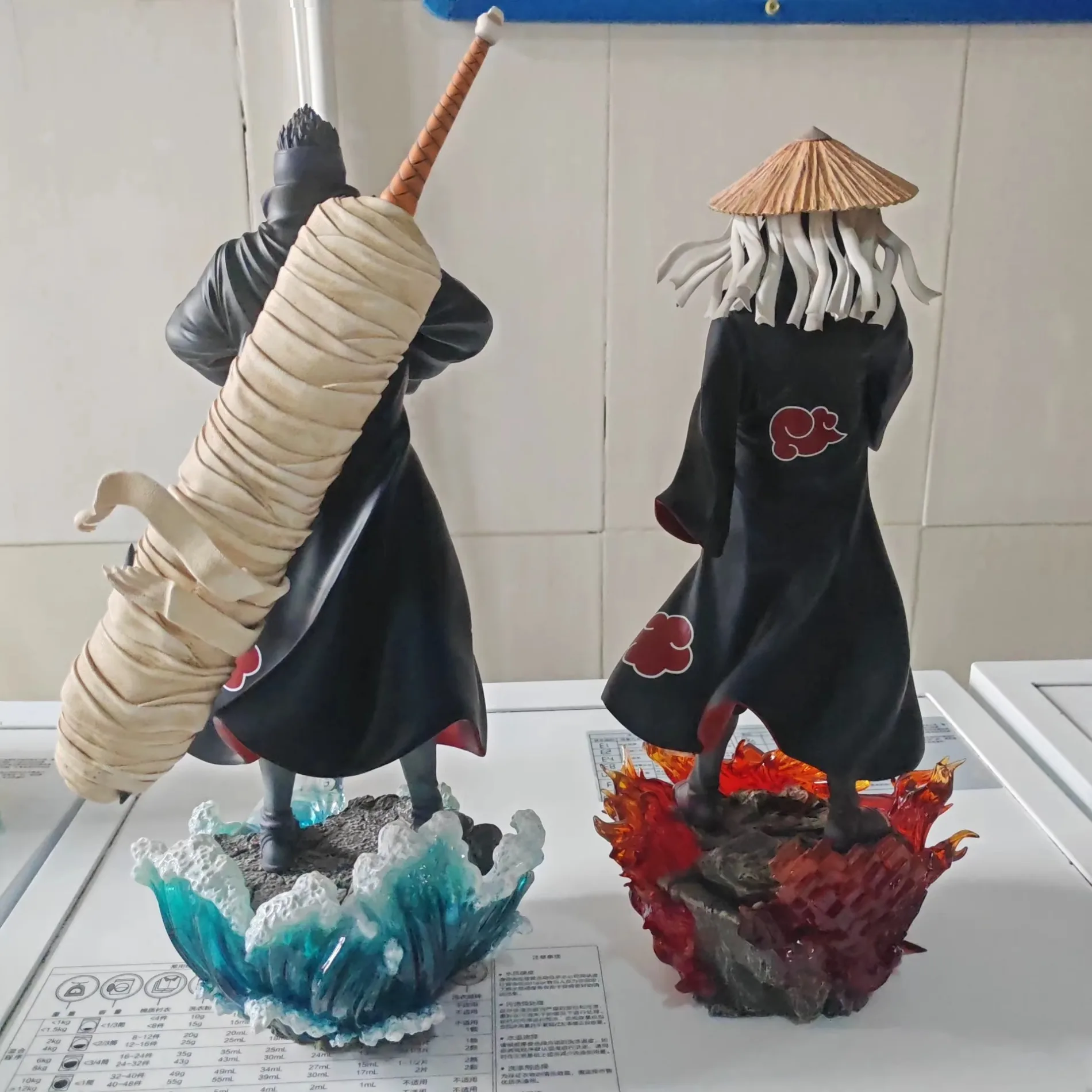 1/6 Naruto Hoshigaki Kisame Akatsuki Anime Figuur Perifere Hars Staande Houding Standbeeld Versieren Ornamenten Verjaardagscadeau Speelgoed