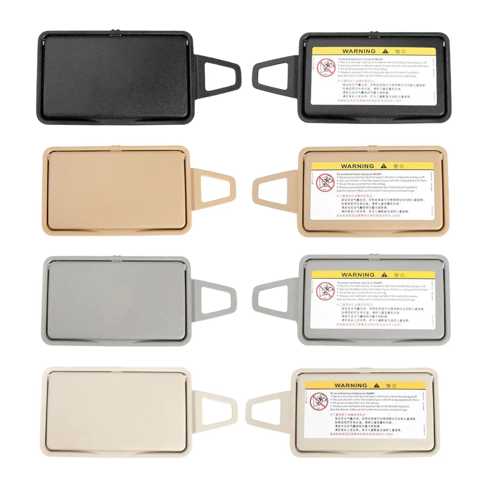 

Sun Visor Shade Makeup Mirror Cover Durable Auto Vehicle Accessory for Mercedes-benz E Class W212 2003 2008 2118100310