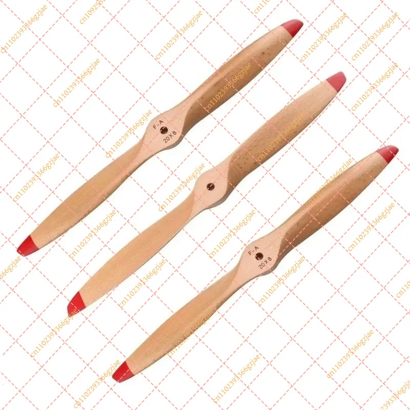 2-Blade Wooden RC Airplane Propeller 16x8 to 23x8 for Gas/Nitro Engine